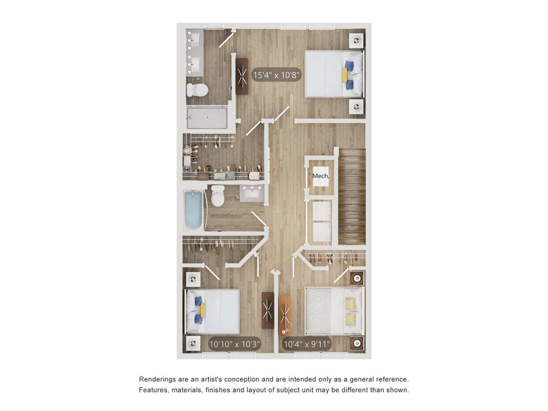 Floor Plan - Townhome F