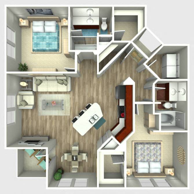 Floor Plan - B3 