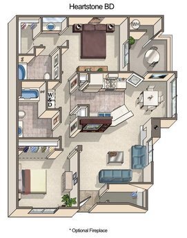 Floor Plan - Heartstone B1