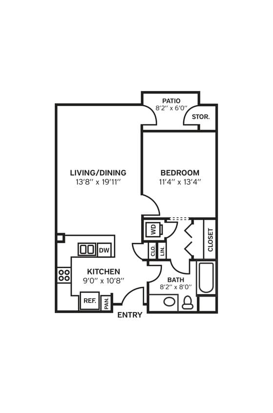 Floor Plan - 1C