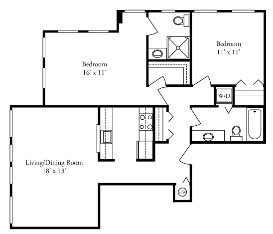 2i 21 - 2 Bedroom 2i 21
