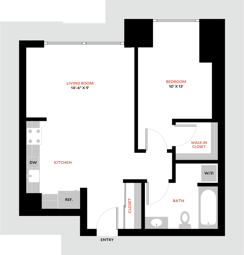 Floor Plan - Plan 1M