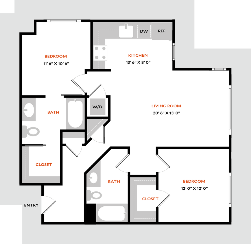 Floor Plan - Plan 2K