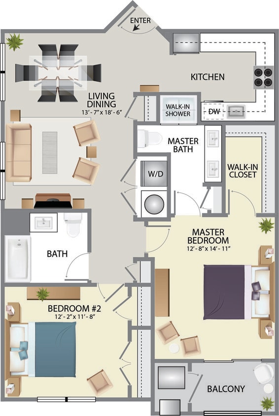 Floor Plan - Clubside C1