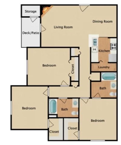Floor Plan - Myrtle