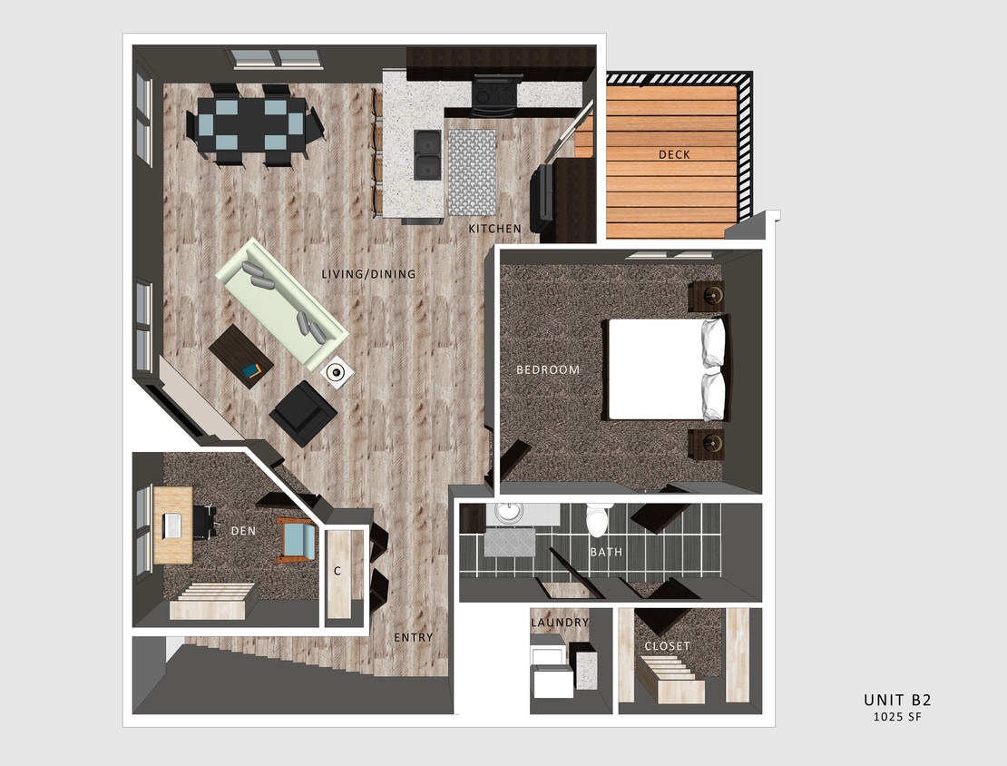 Floor Plan - Baxter with Den