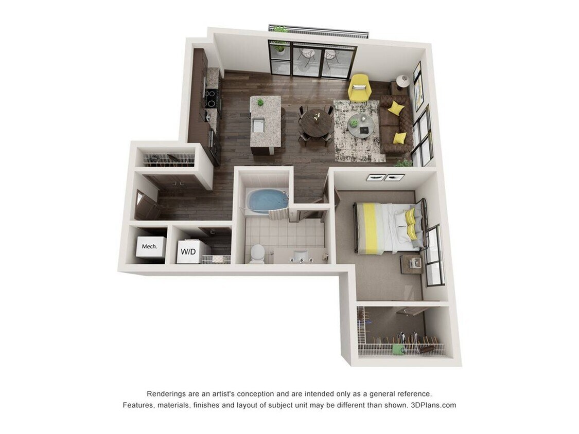 1 Bedroom - 1 Bathroom - Friendship (1 Bedroom & 1 Bathroom)