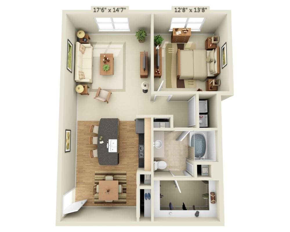 Floor Plan - Lakeside - Rimini