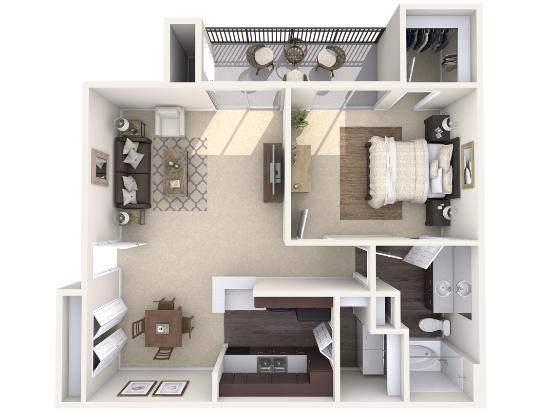 Floor Plan - The Scarlet Oak