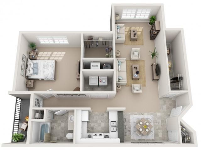 Floor Plan - The Post