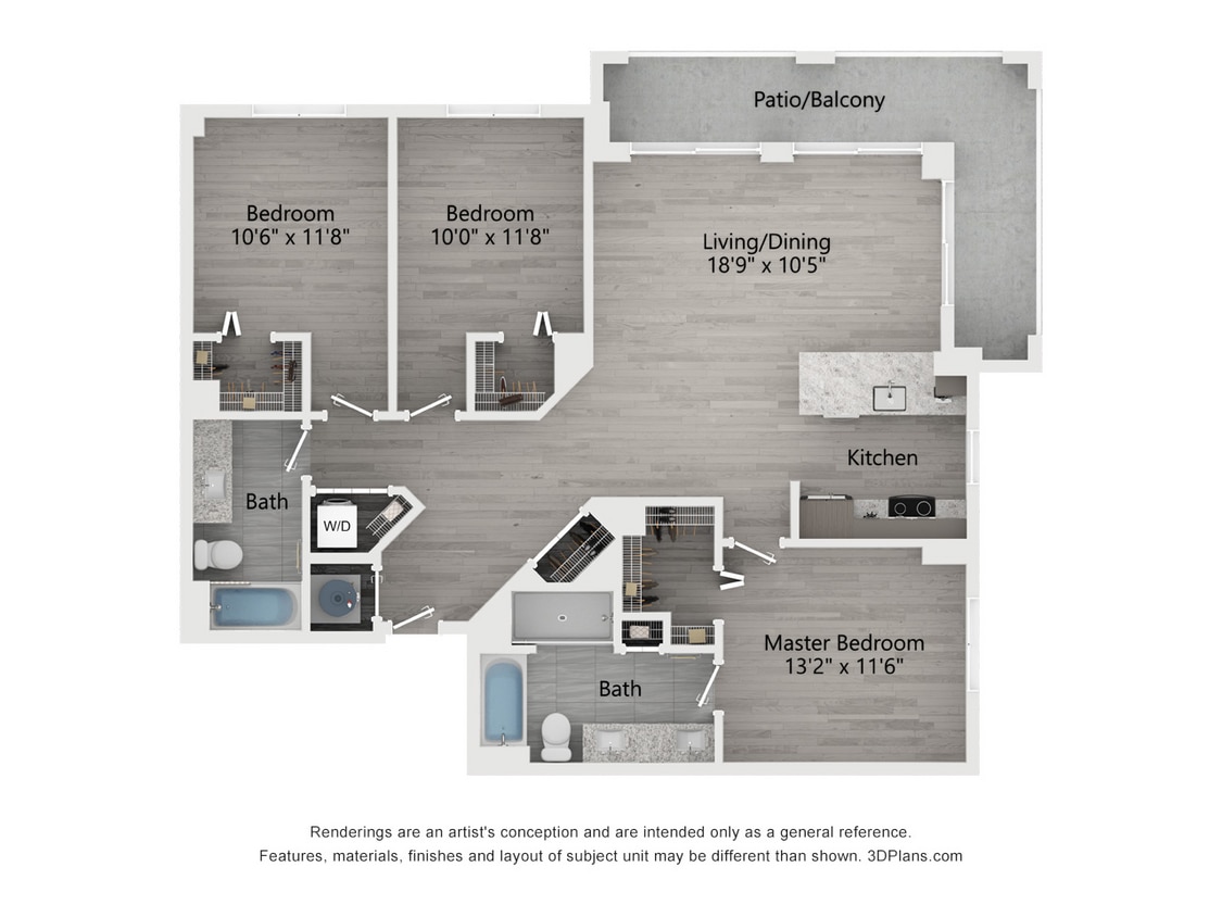 Landmark South_C2.jpg - 3 Bed / 2 Bath