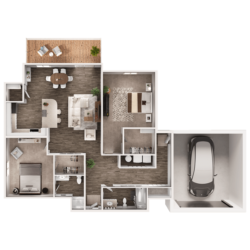 Floor Plan - The Raven I