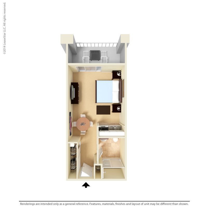Floor Plan - Studio
