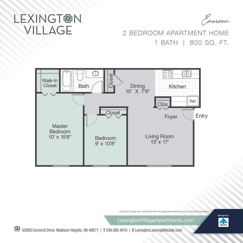 Floor Plan - Emerson