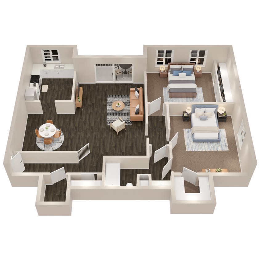 Floor Plan - Huron