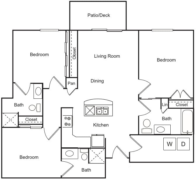 Floor Plan - C3 - 3x3