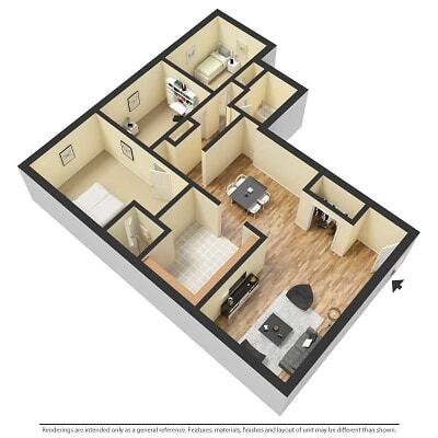 Floor Plan - 3 bedroom