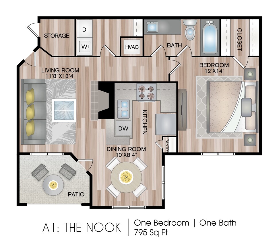 Floor Plan - The Nook
