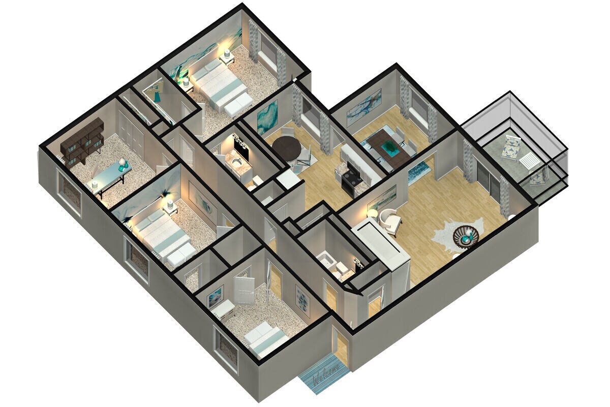 Floor Plan - The Lodge