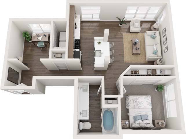Floor Plan - A1KD