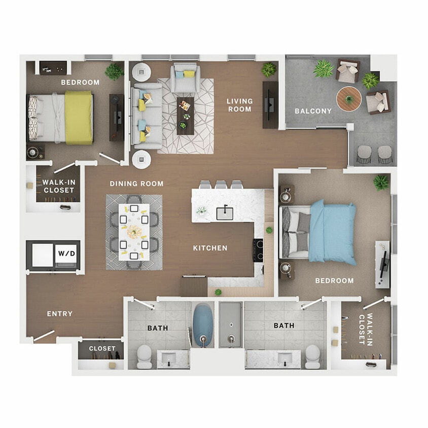 C5 - 2BR/2BA - Empire