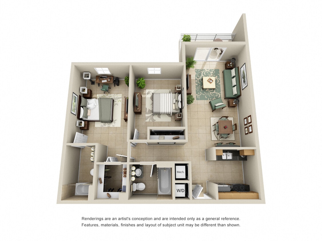 Floor Plan - Model B2