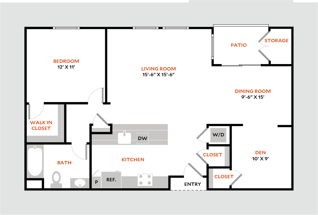 Floor Plan - Plan 1F