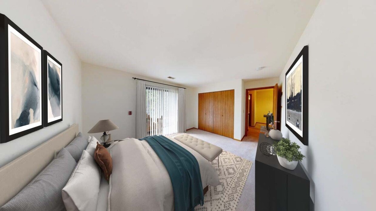 Floor Plan - Phase 1 - 1 Bed, 1 Bath Cardinal