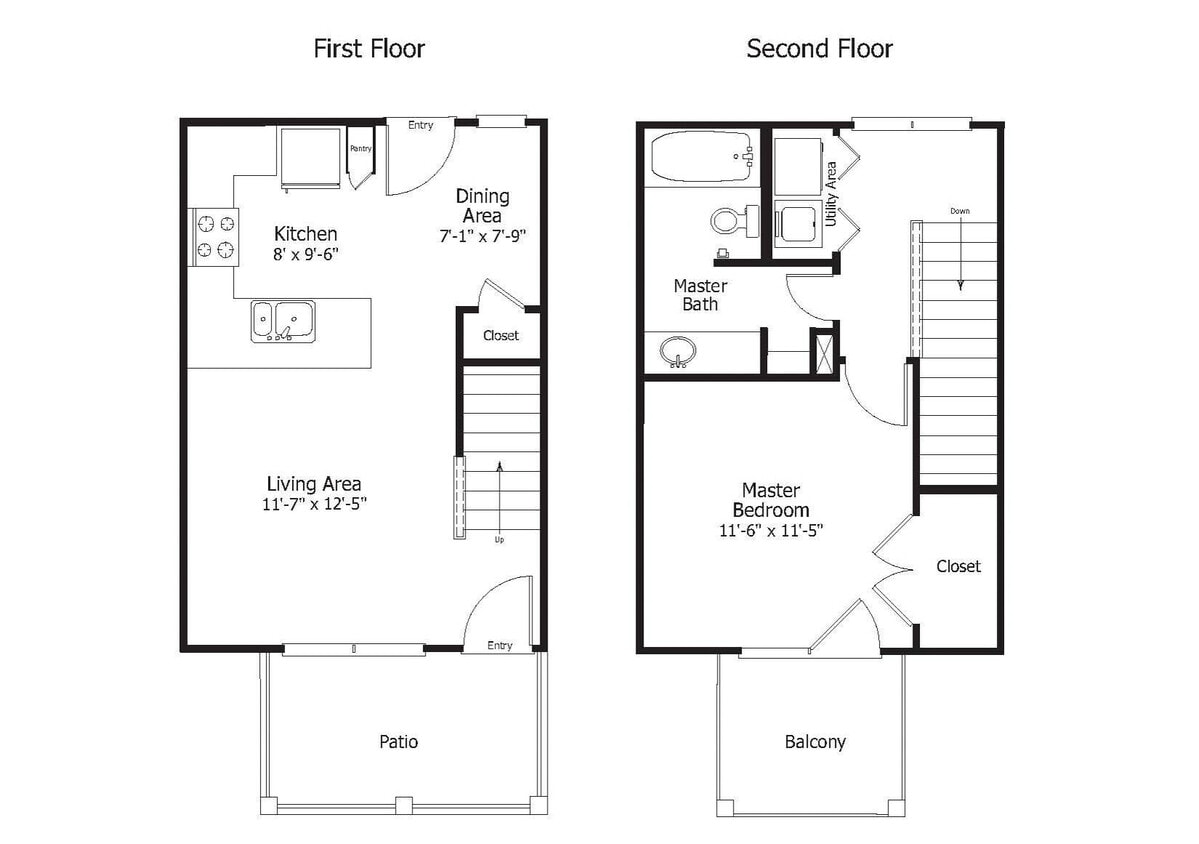 Floor Plan - Oaks 3THA1