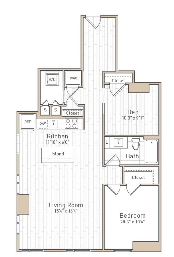 Floor Plan - A42D - Rise