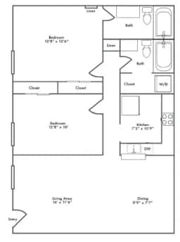 Floor Plan - The Spruce