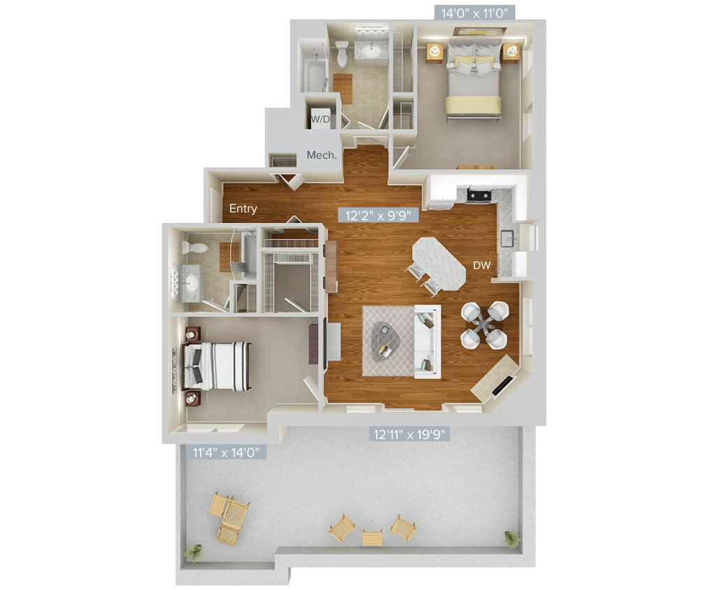 Floor Plan - B15-1202