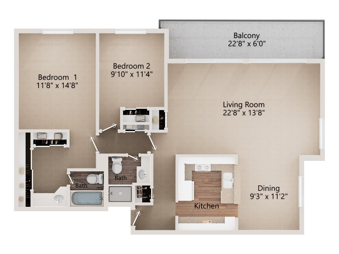 Floor Plan - Dana Point