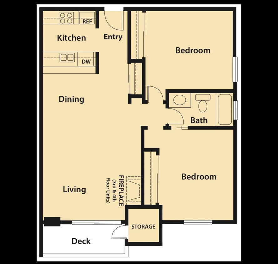 Floor Plan - D - 2X1 857