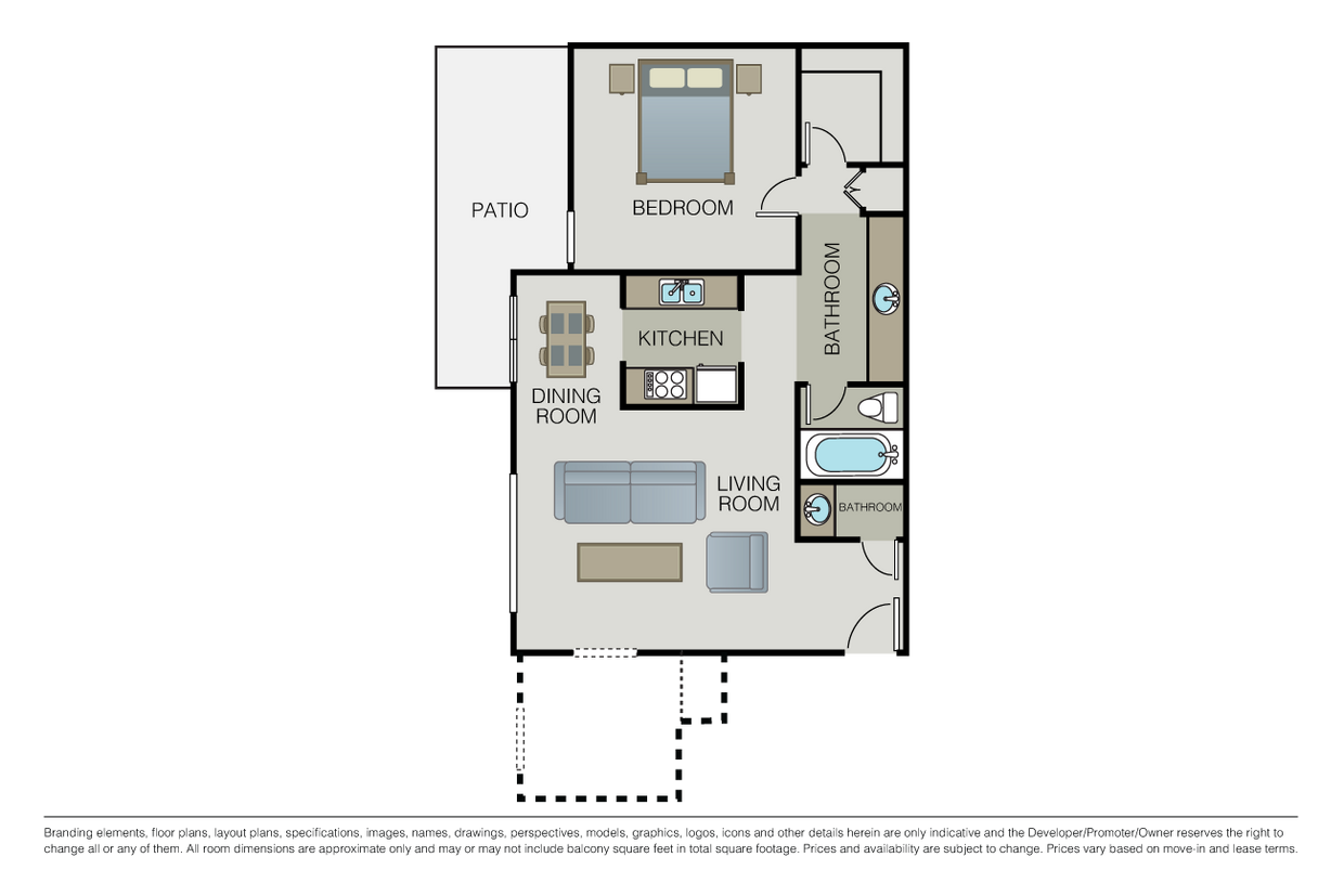 Floor Plan - The Miramar with Den