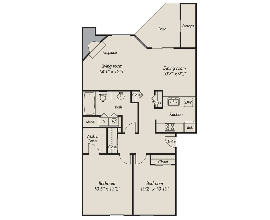 Floor Plan - 883-r