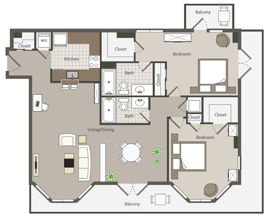 Floor Plan - 2DN1