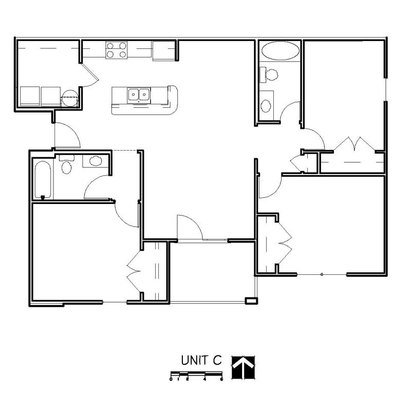 Floor Plan - The Highlander 