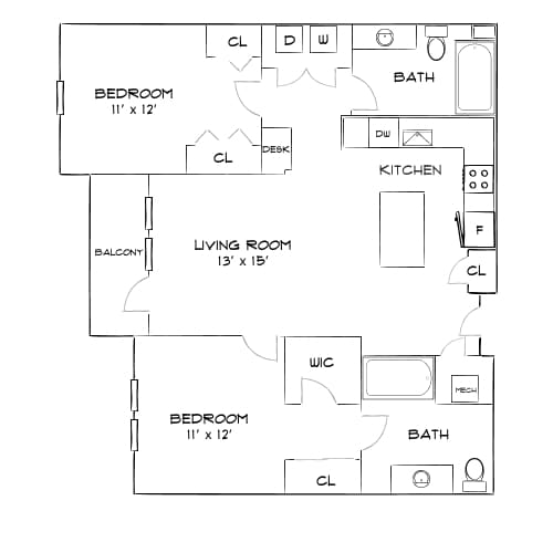 Floor Plan - Design 2B