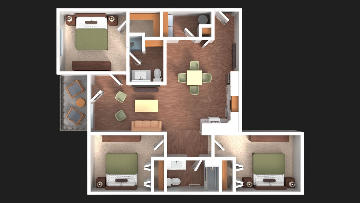 Floor Plan - 3X2