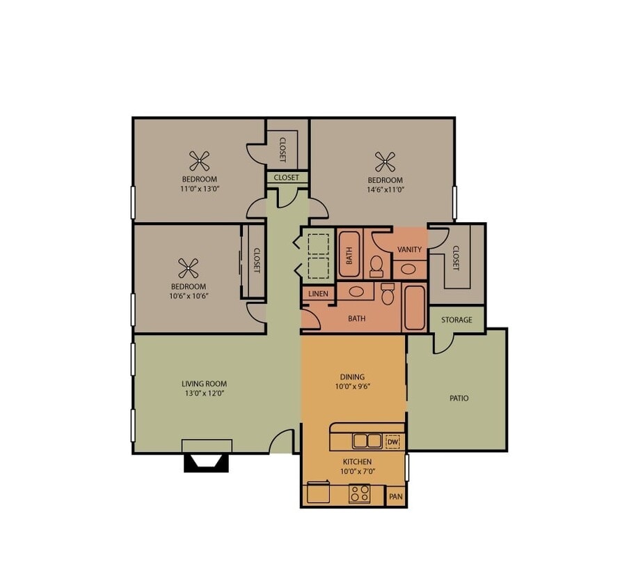 Floor Plan - Williamsburg