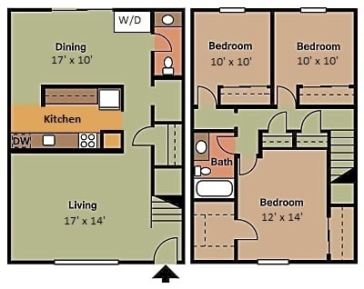 Floor Plan - THE WAVERLY
