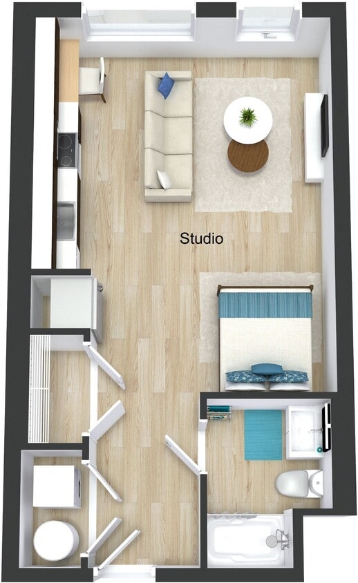 Floor Plan - Studio