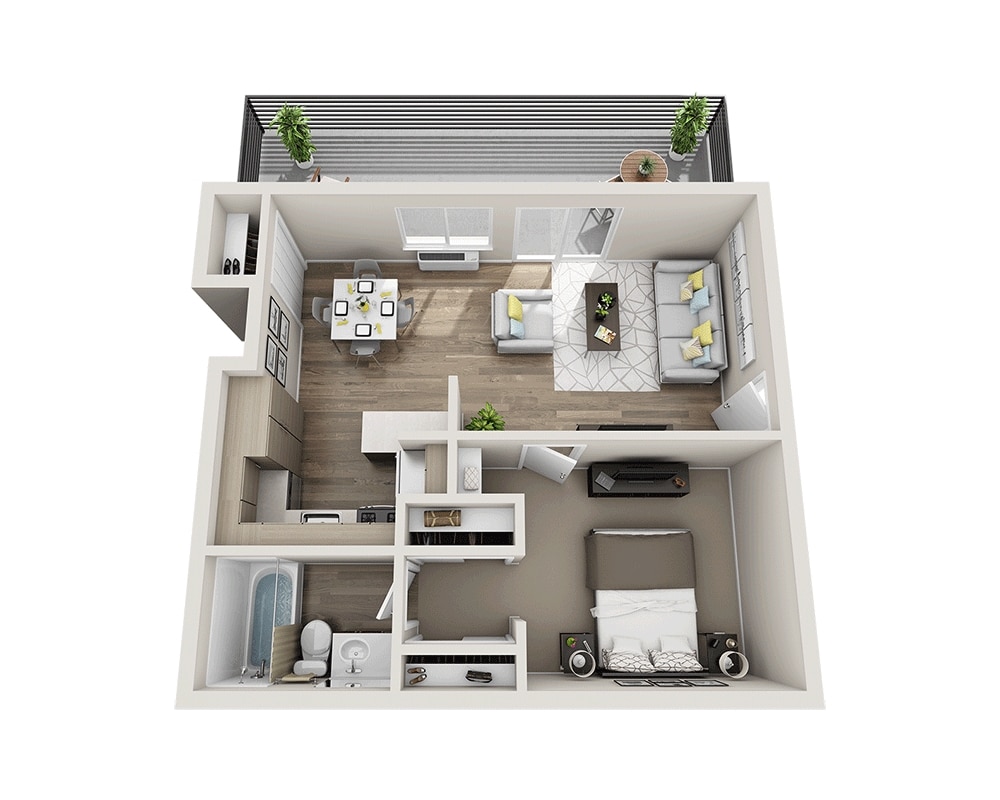 Floor Plan - Plan A1B