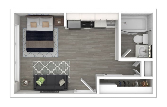 Floor Plan - Junior Studio
