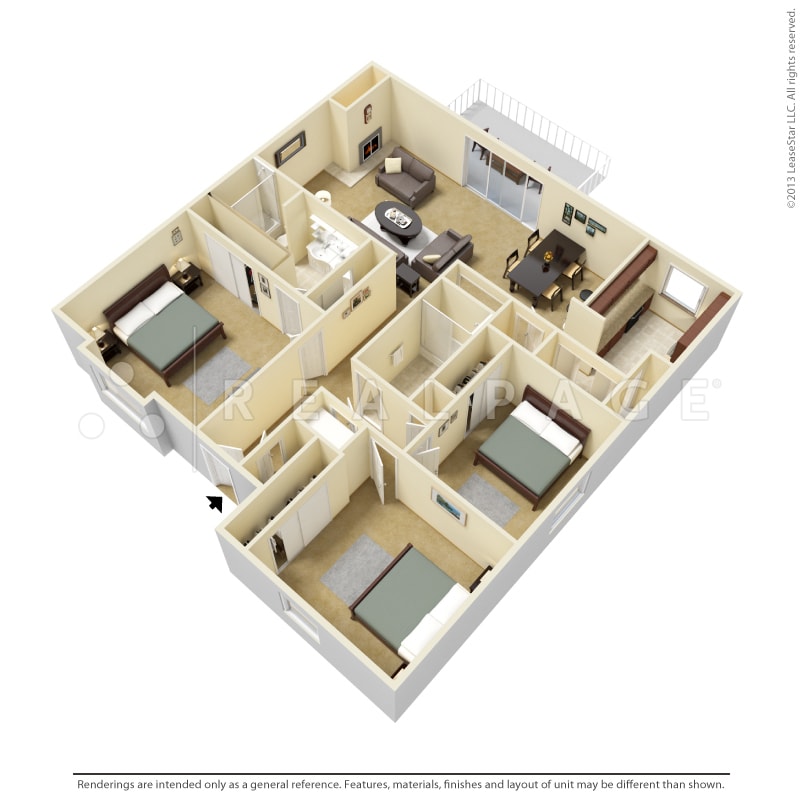 Floor Plan - 3B