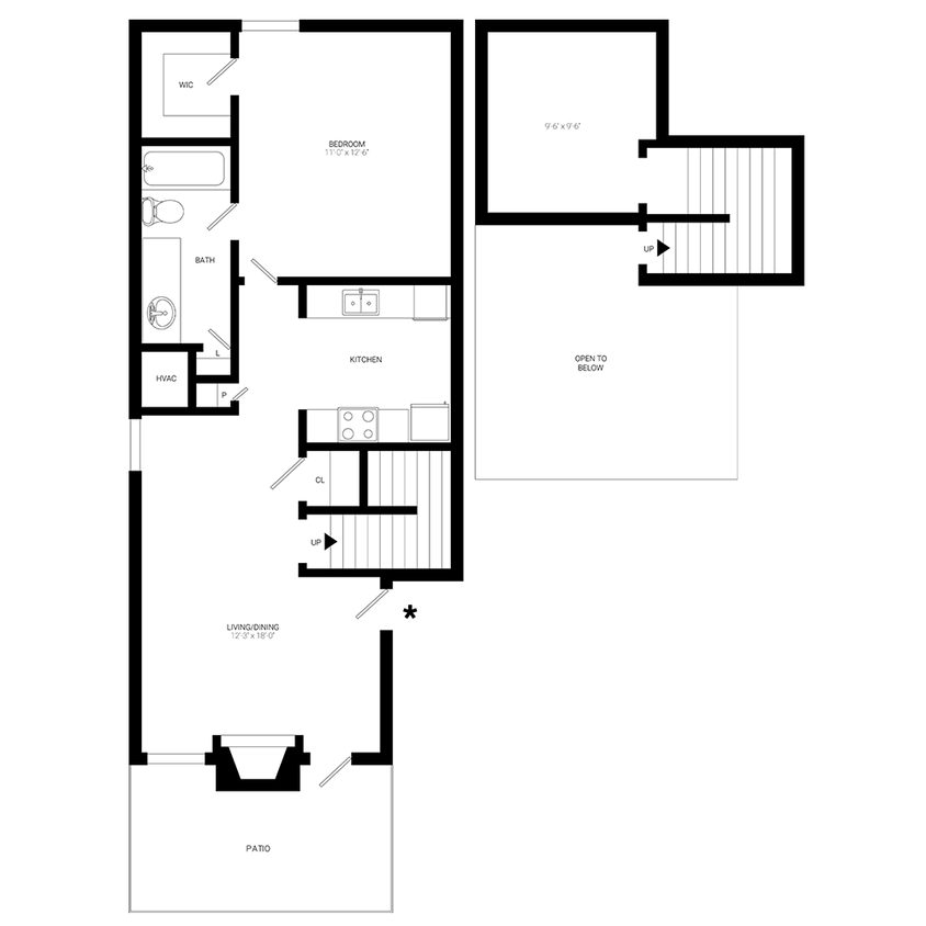 Floor Plan - Caroline