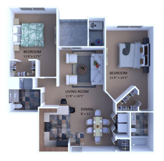 Floor Plan - Dickinson