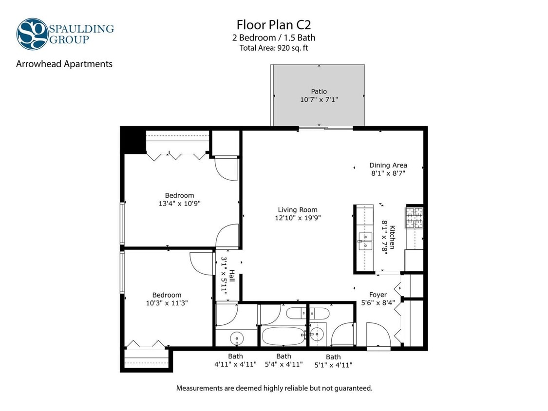 Floor Plan - C2 - 2x1