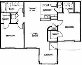 2BR/2BA - 2X2 Rehab